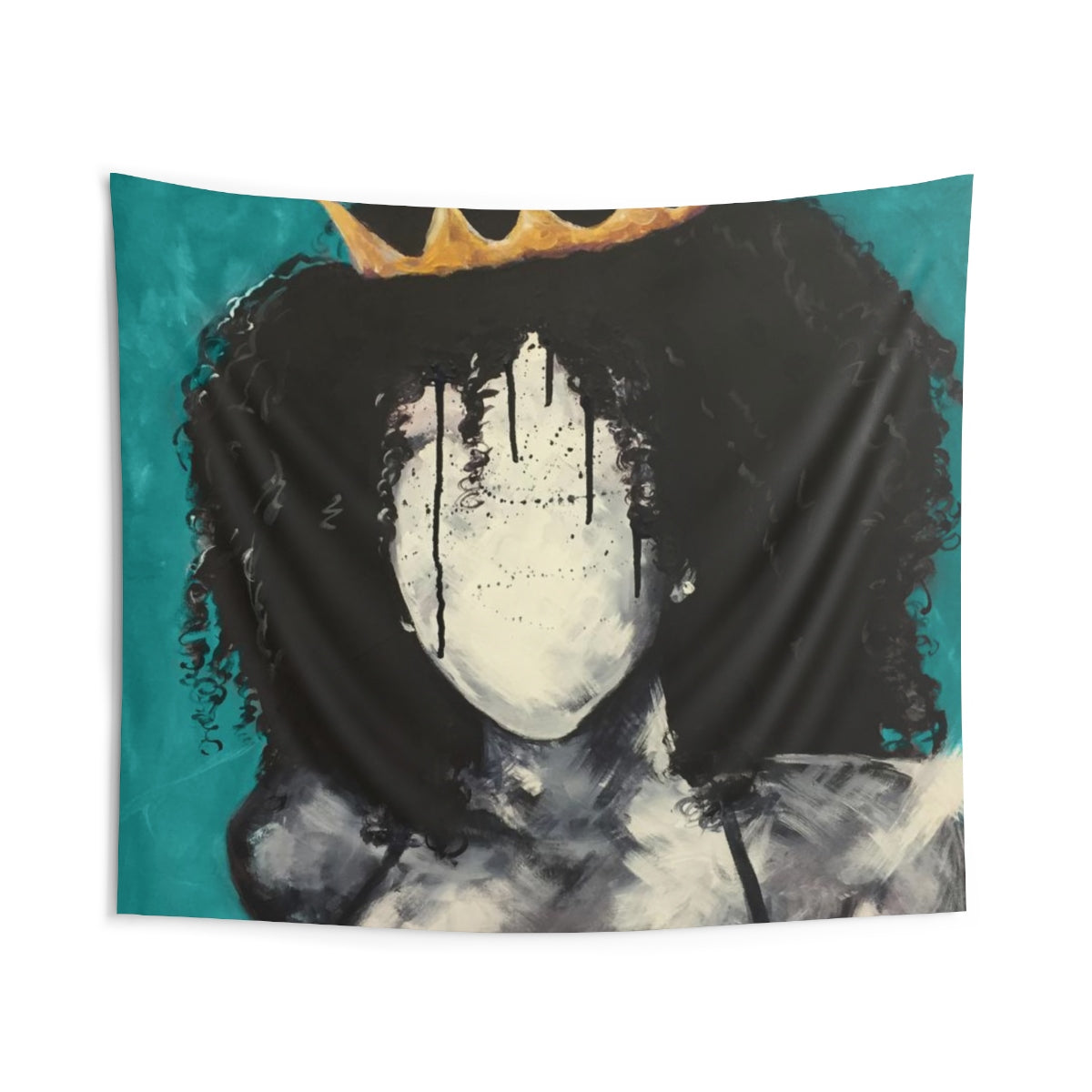 Naturally Queen TEAL Indoor Wall Tapestries