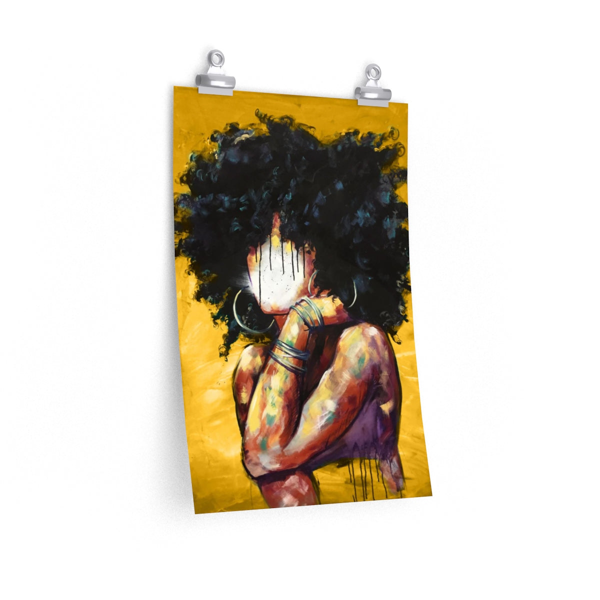 NATURALLY II GOLD Premium Matte vertical posters