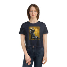 Naturally Queen VIII GOLD Women's Flowy Cropped Tee