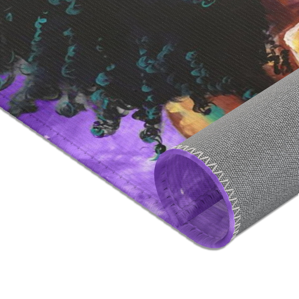 Naturally I PURPLE Area Rugs