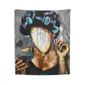 Undressed X Indoor Wall Tapestries