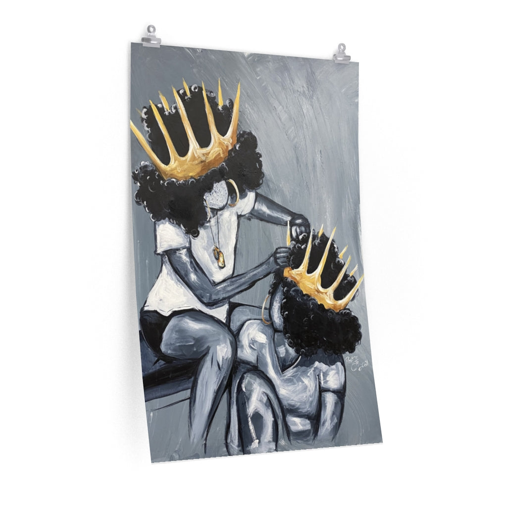 Naturally Queens I Premium Matte vertical posters