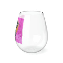 Naturally Nude V PINK Stemless Wine Glass, 11.75oz