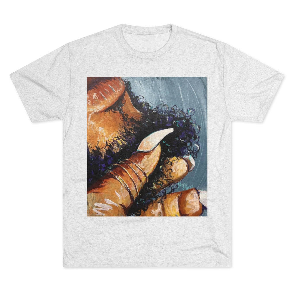 Naturally Black Love X Unisex Tri-Blend Crew Tee