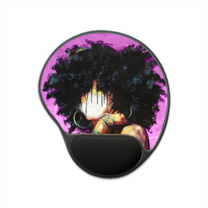 Naturally II PINK Mouse Pad With Wrist Rest