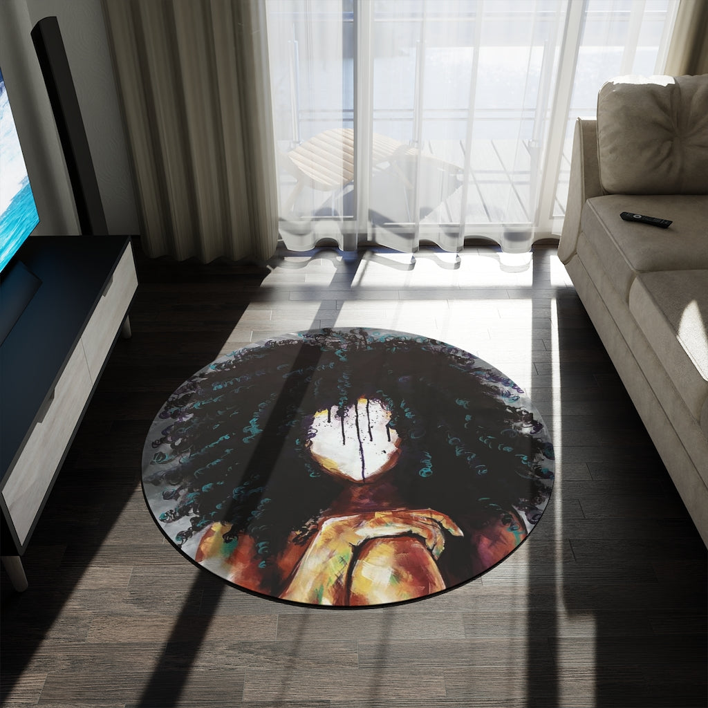 Naturally I Round Rug