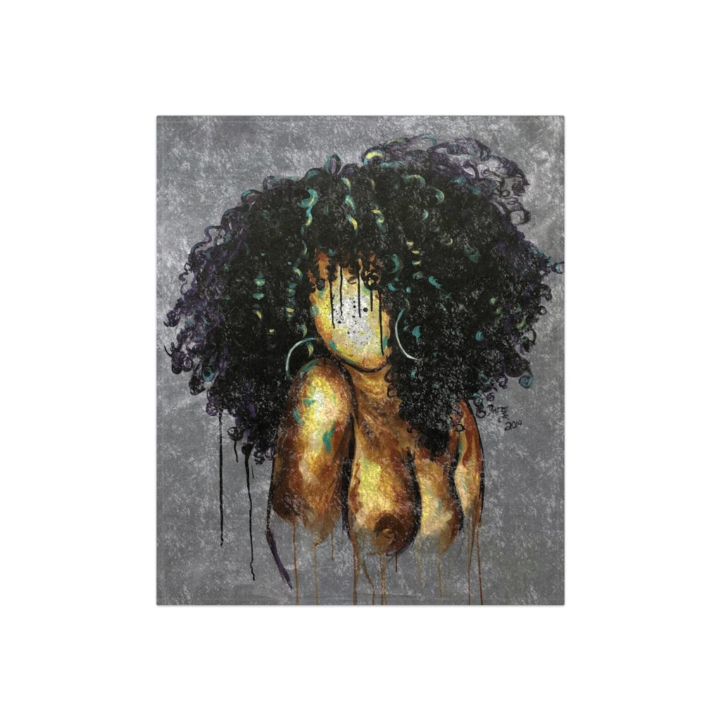 Naturally LXIII Crushed Velvet Blanket