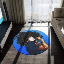 Naturally the Riveter BLUE Round Rug