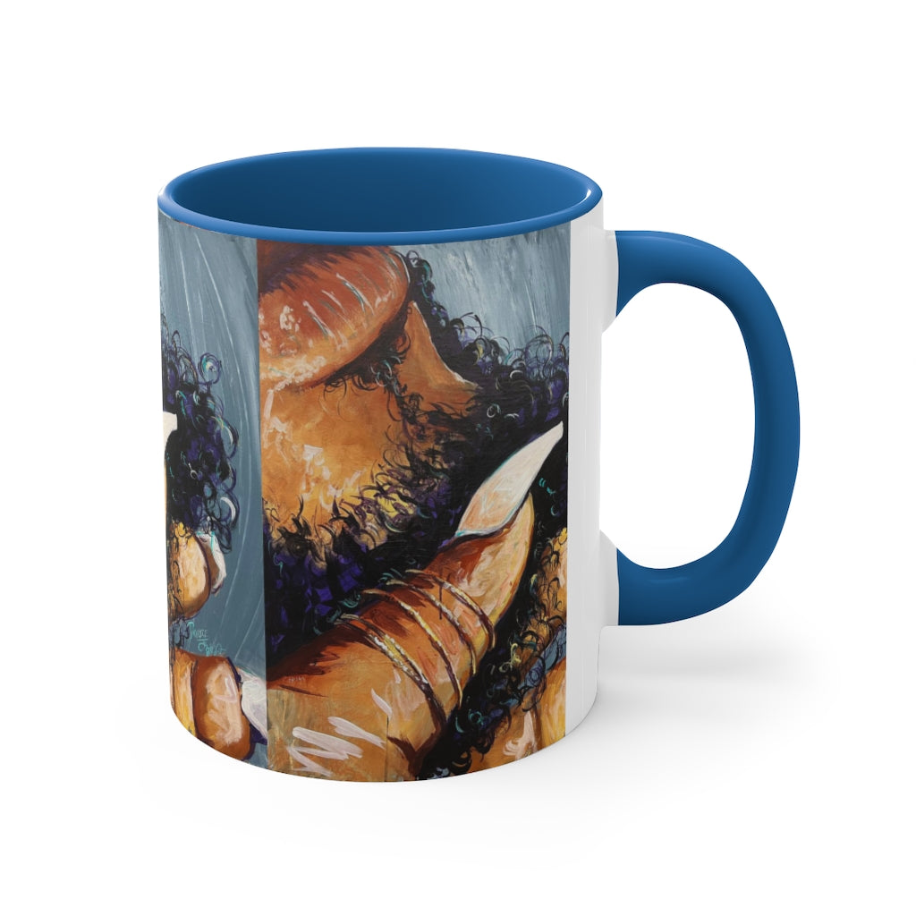 Naturally Black Love X Accent Coffee Mug, 11oz