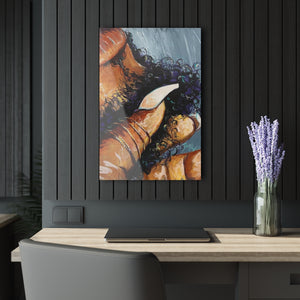 Naturally Black Love X Acrylic Prints (French Cleat Hanging)
