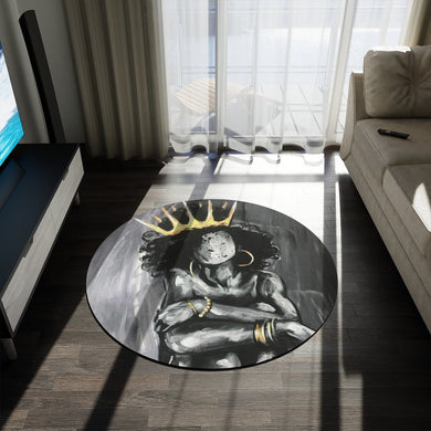 Naturally Queen IX Round Rug