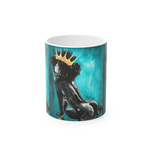 Naturally Queen VIII TEAL Magic Mug