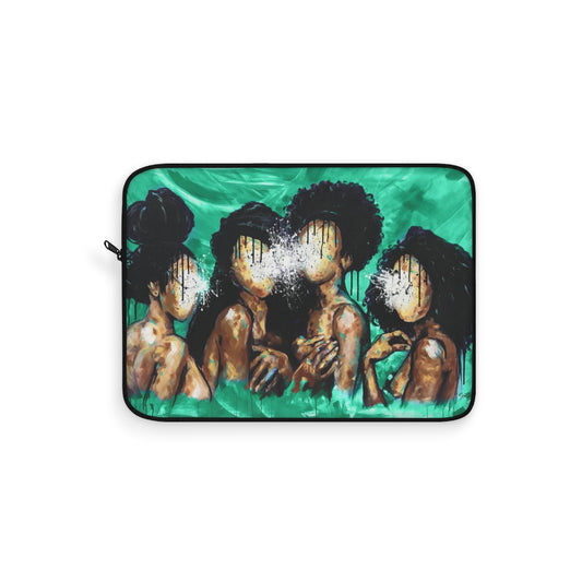 Naturally XLIV GREEN Laptop Sleeve