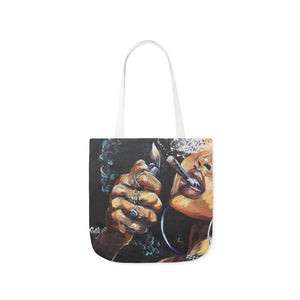 Naturally Dope III Polyester Canvas Tote Bag
