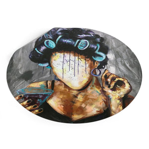 Naturally Undressed X Round Vinyl Stickers