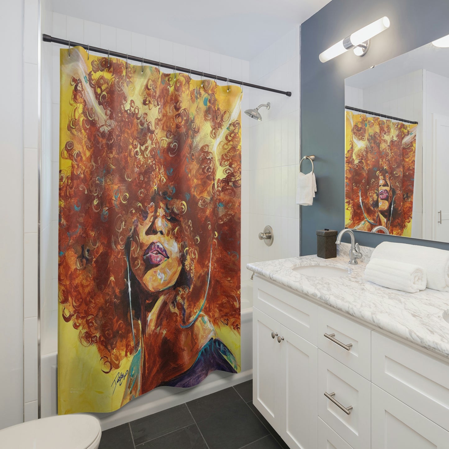 Naturally Karina Shower Curtains