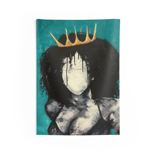 Naturally Queen TEAL Indoor Wall Tapestries