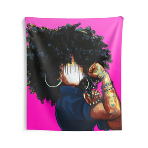 Naturally the Riveter PINK Indoor Wall Tapestries