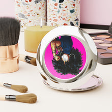 Naturally the Riveter PINK Compact Travel Mirror