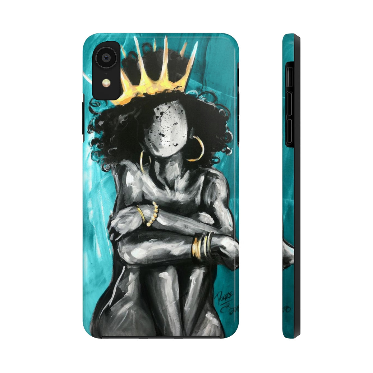 Naturally Queen IX TEAL Case Mate Tough Phone Cases
