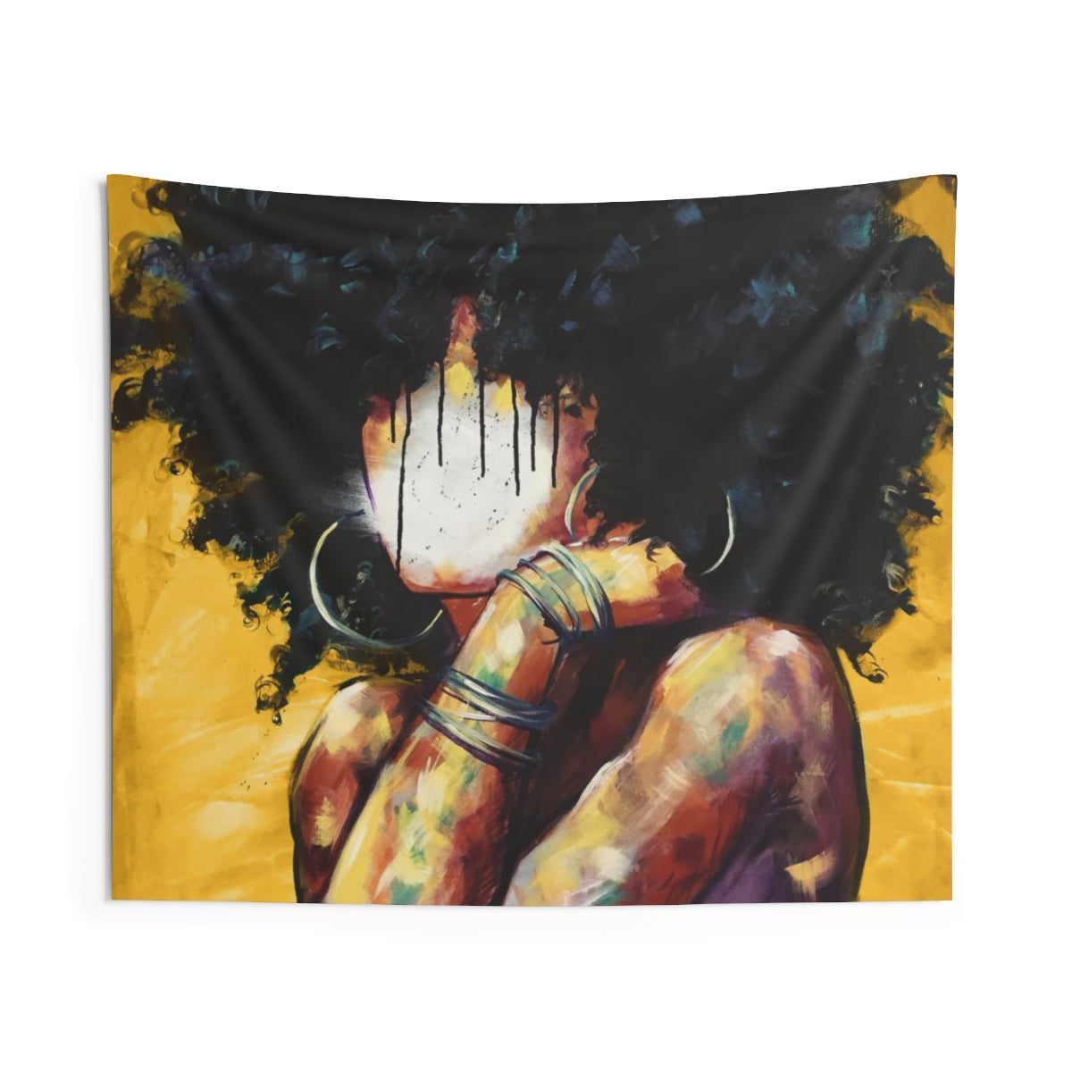 Naturally II GOLD Indoor Wall Tapestries