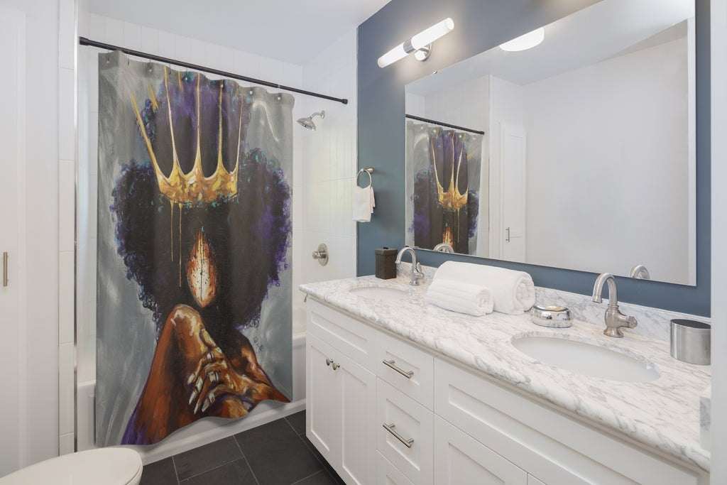 Naturally Queen XVIII  Shower Curtains