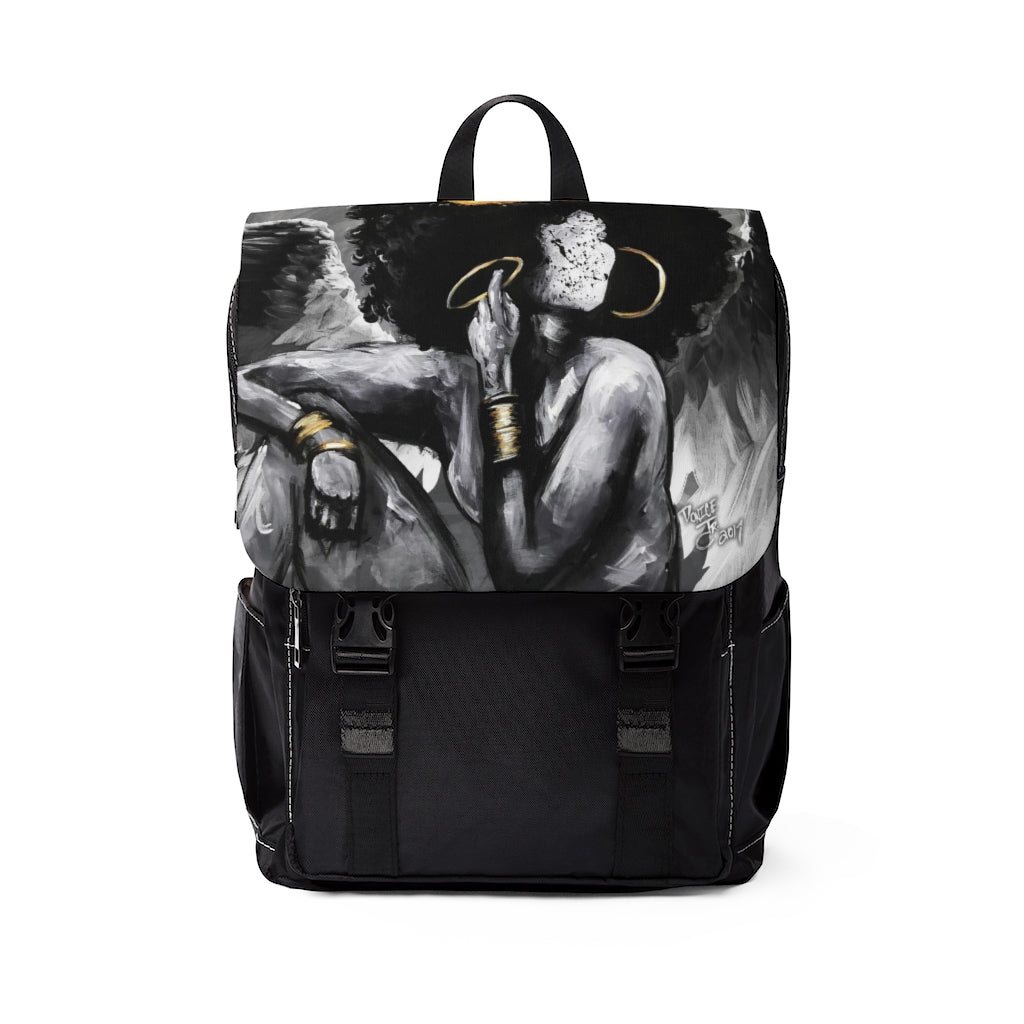 Naturally Queen VI ANGEL Unisex Casual Shoulder Backpack