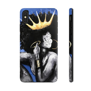 Naturally Queen VI BLUE Case Mate Tough Phone Cases