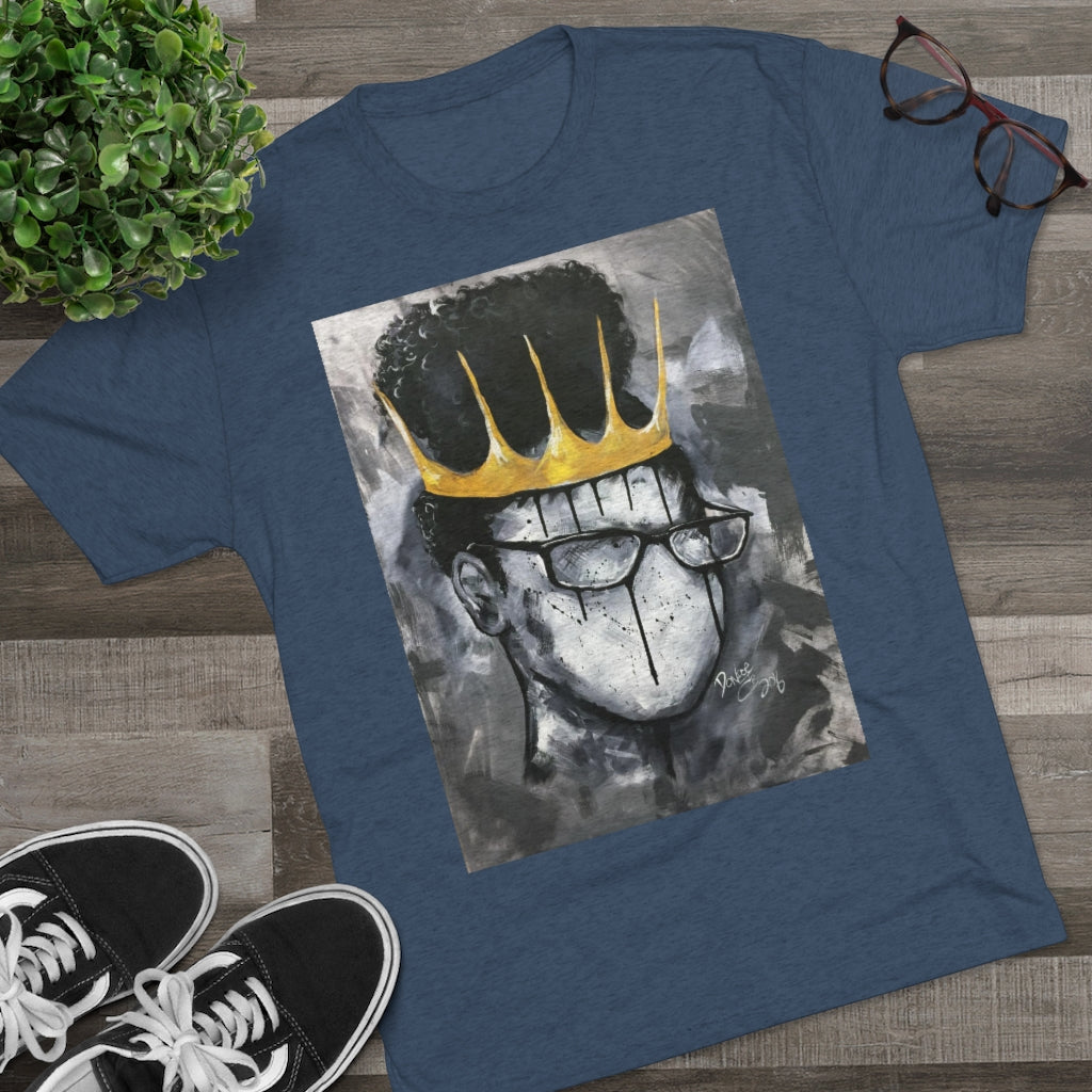 Naturally Queen V Unisex Tri-Blend Crew Tee