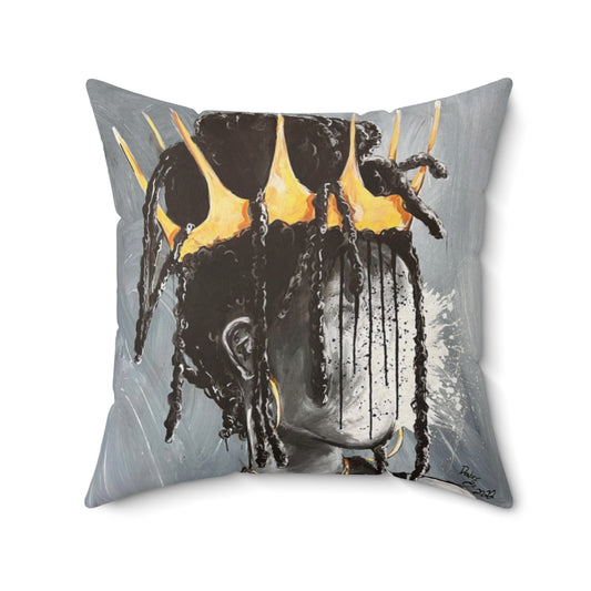 Naturally Queen XXIV Spun Polyester Square Pillow