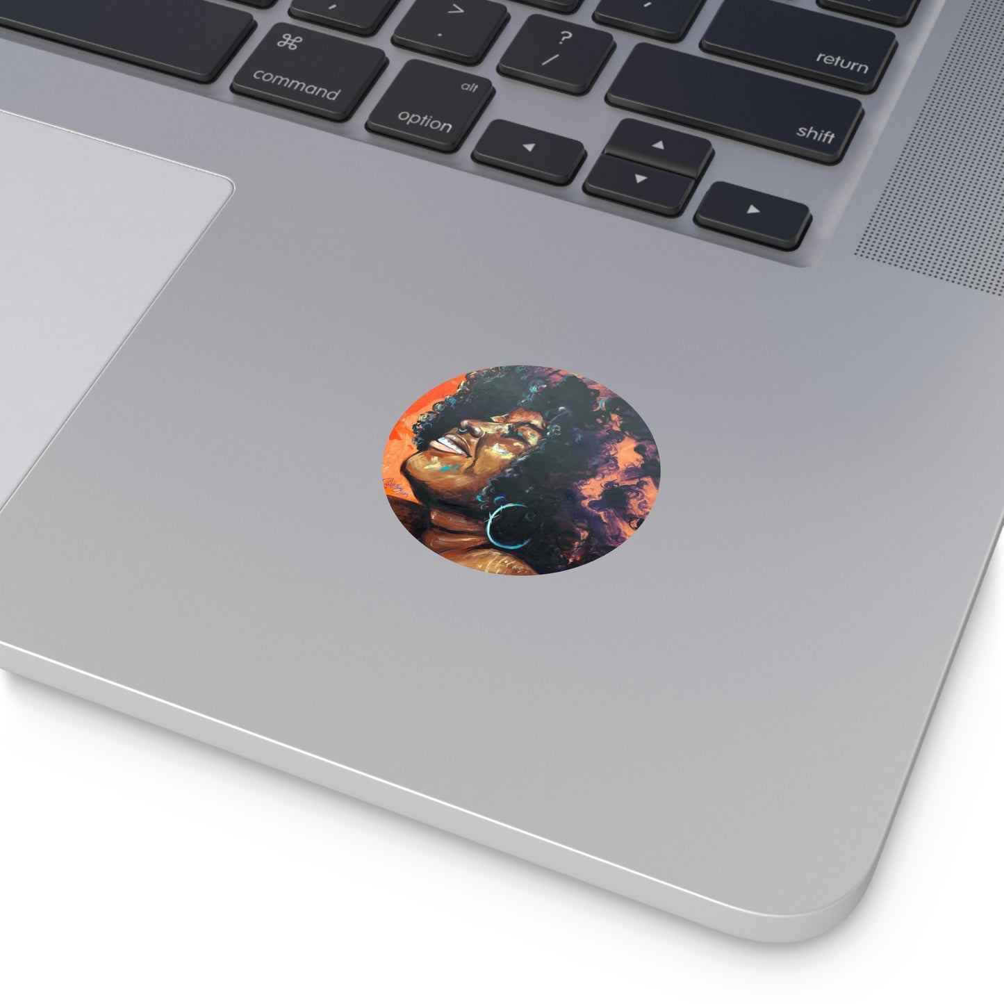 Naturally Stephanie Round Vinyl Stickers