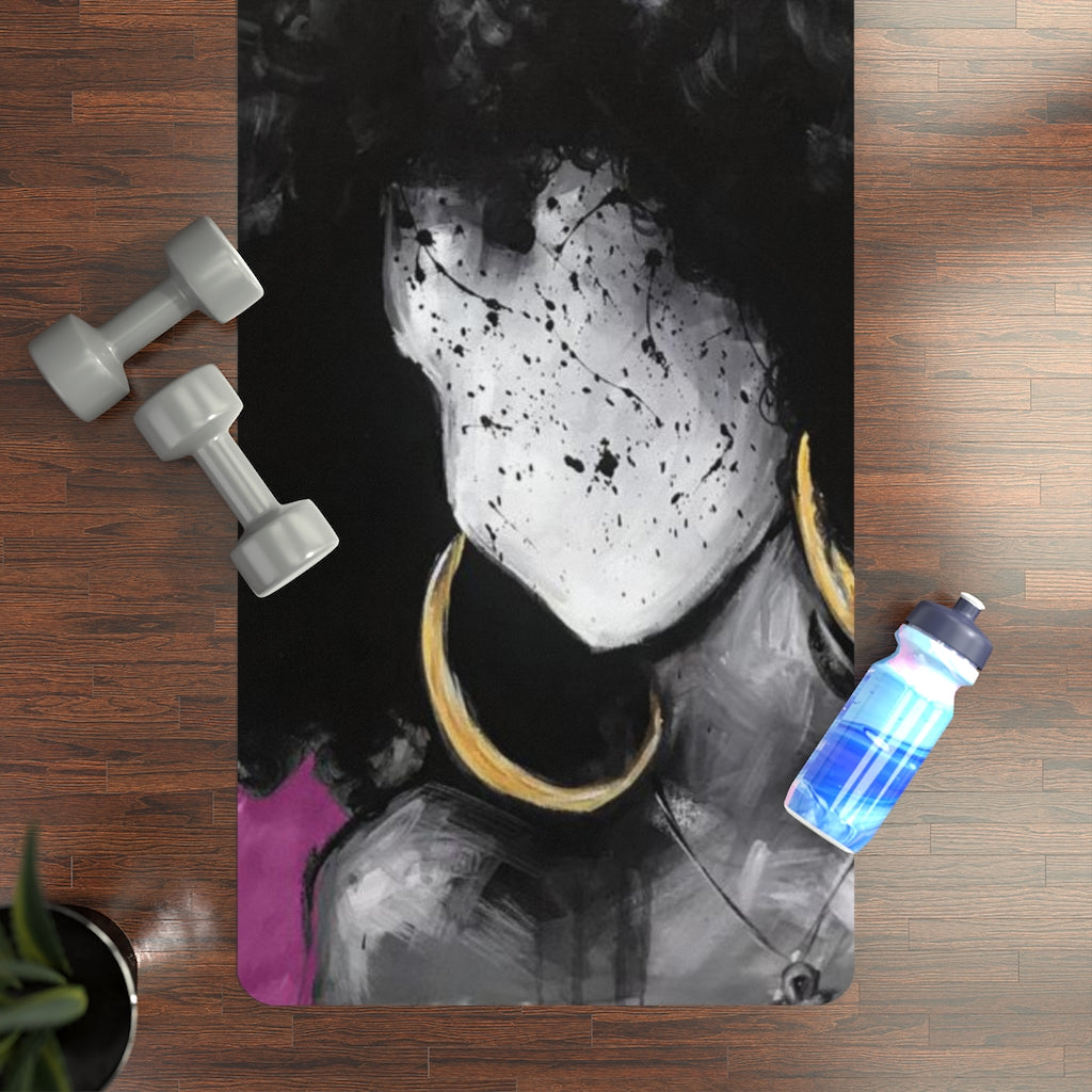 Naturally Queen III PINK Rubber Yoga Mat