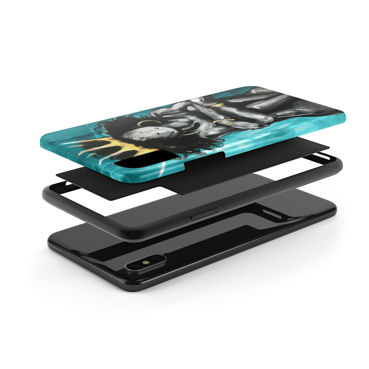 Naturally Queen IX TEAL Case Mate Tough Phone Cases