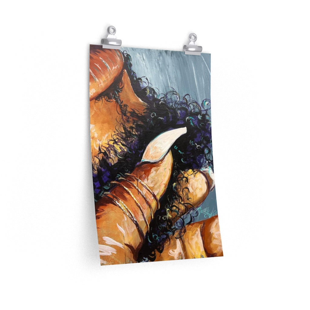 Naturally Black Love X Premium Matte vertical posters
