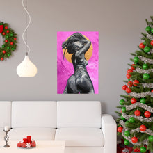 Naturally Nude V PINK Premium Matte vertical posters