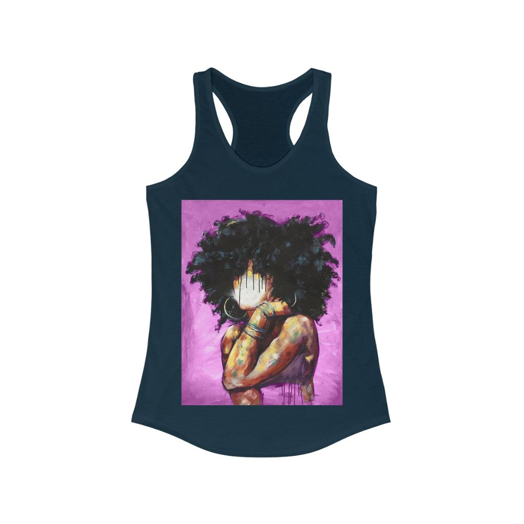 Naturally II PINK Women's Ideal Racerback Tank
