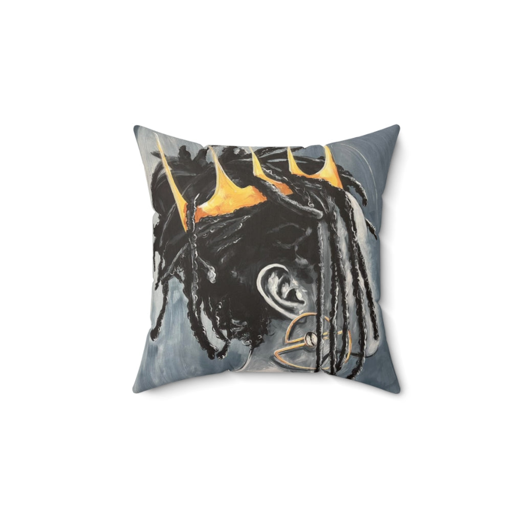 Naturally Queen XXIII Spun Polyester Square Pillow