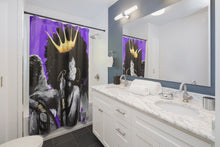 Naturally Queen VI ANGEL PURPLE Shower Curtains