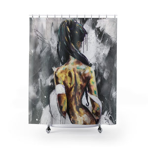 Undressed VI Shower Curtains