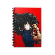 Naturally the Riveter RED Spiral Notebook - Ruled Line