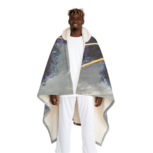 Naturally Queen XVIII Hooded Sherpa Fleece Blanket