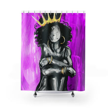 Naturally Queen IX PINK Shower Curtains