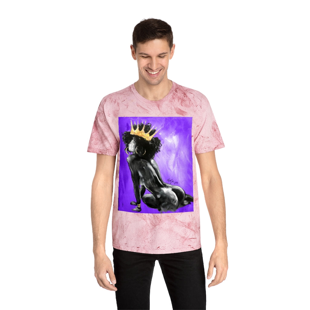 Naturally Queen VIII PURPLE Unisex Color Blast T-Shirt