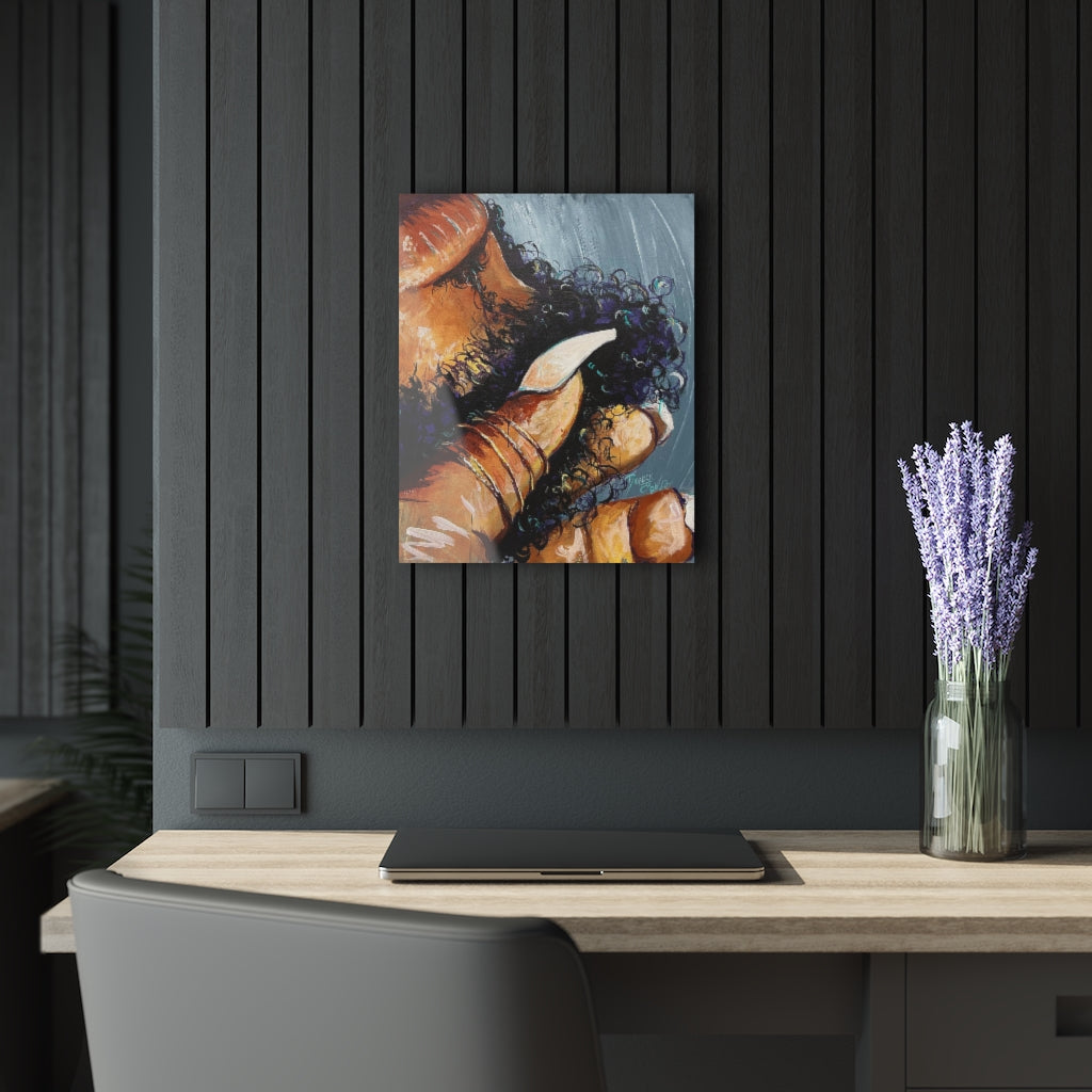 Naturally Black Love X Acrylic Prints (French Cleat Hanging)