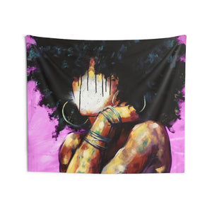 Naturally II PINK Indoor Wall Tapestries