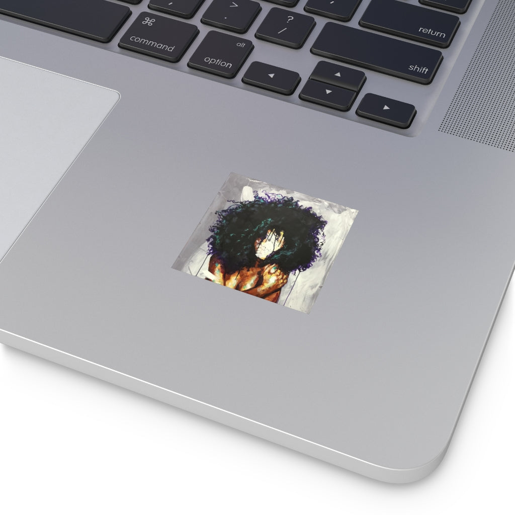 Naturally XII Square Vinyl Stickers