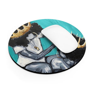Naturally Queens I TEAL Mousepad