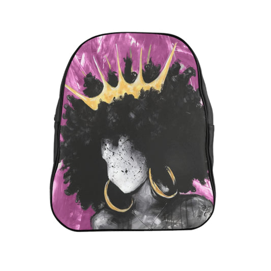 Naturally Queen III PINK School Backpack