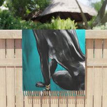 Naturally Queen VIII TEAL Boho Beach Cloth