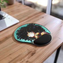 Naturally II TEAL Mouse Pad With Wrist Rest